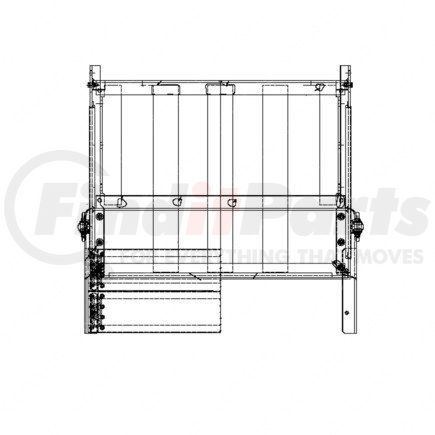 Freightliner A0618171003 Battery Box - Step, Box Assembly