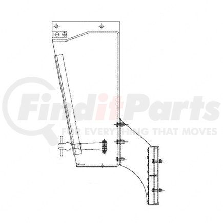 Freightliner A06-18172-000 Truck Tool Box Step - Plain Finish