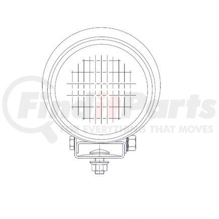 Freightliner A06-18260-000 Utility Light - Swivel, Back Of Cab