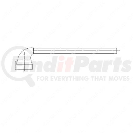 FREIGHTLINER A06-26138-001 - receptacle - 2030 mm length | receptacle assembly, 90 deg 7 - way, rbr boot