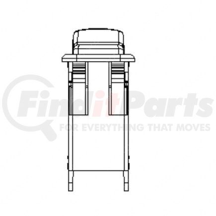 Freightliner A06-43378-021 Fog Light Switch