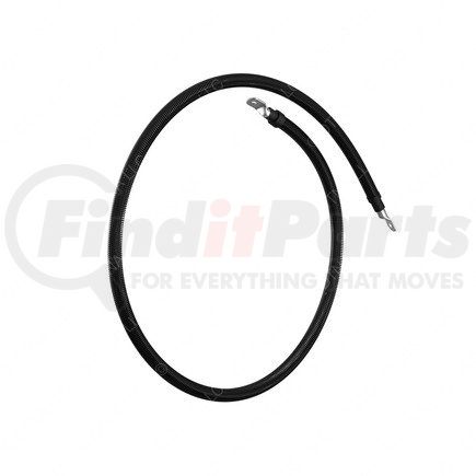 Freightliner A06-38077-070 Battery Ground Cable - Black, 2/0 ga., (1) Seamless Closed Barrel Lug