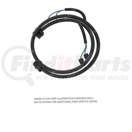 Freightliner A06-53584-108 Wiring Harness - Backup Lamp, Light, Overlay, Chassis