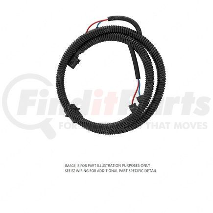 Freightliner A06-61627-144 Wiring Harness - Receptacle, 7 Way, Supplemental, 90 deg