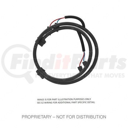 Freightliner A0654722217 Wiring Harness - Light, Headlamp, Overlay, Chassis, Tail Lamp