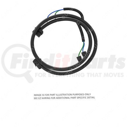 Freightliner A06-66612-000 Wiring Harness - Dash and Forward, Dim, O, Panel