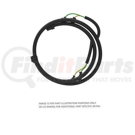 Freightliner A06-67748-000 ABS System Wiring Harness - Automatic Traction Control, Dash, Overlay, ICU Lp, 07, B2