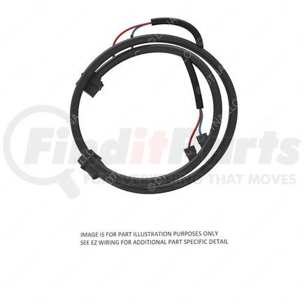 Freightliner A06-65220-000 Auxiliary Heater Assembly Main Wiring Harness - AC, Self-Powered Harness