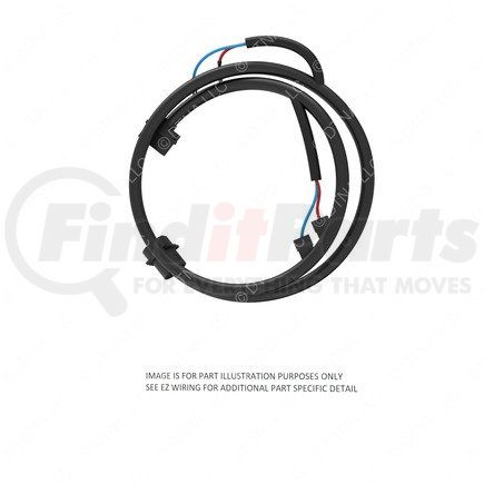 Freightliner A06-65669-000 Information Center Assembly Wiring Harness - Cab Forward, Dashboard Mounting Location
