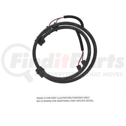 Freightliner A06-71536-050 Exhaust Aftertreatment Control Module Wiring Harness - Aftertreatment System, Engine, Upper/Lower, Horizontal, DD13, 34K