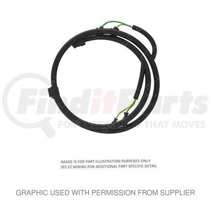 Freightliner A06-76448-000 ABS System Wiring Harness - Dash, Overlay, Mcp, Tt, End of Frame Tow