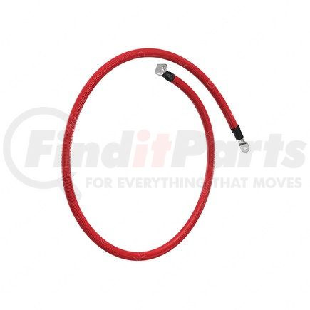 Freightliner A06-78035-065 Starter Cable - Grounding System, 65 in., 4 ga., Short 90