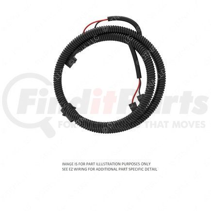 Freightliner A06-81731-000 Wiring Harness - Utility Lamp, Overlay, Forward Chassis