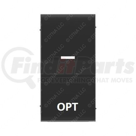 Freightliner A06-90129-001 Rocker Switch - Modular Field, Hardwired, Opt1, Red, Latch