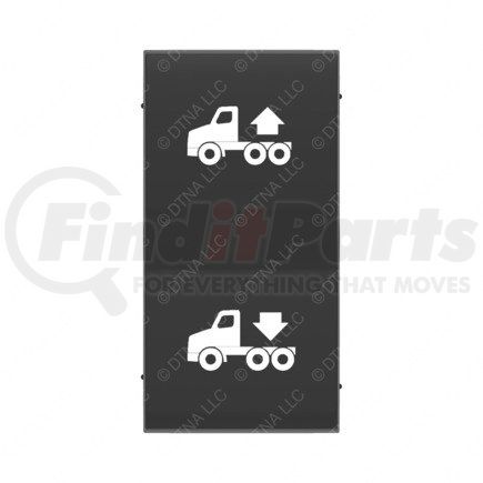 Freightliner A06-90129-016 Rocker Switch - Modular Field, Hardwired, Electrically Controlled Air Suspension, Suspension, Hgt