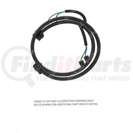 Freightliner A06-88365-000 Wiring Harness - Power, Overlay, Chassis F, Aux Pndb