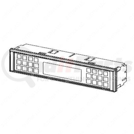 Freightliner A06-89234-007 Information Center Display Assembly - 14V, 260.42 mm x 50.42 mm