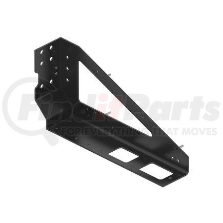 FREIGHTLINER A06-96326-001 - battery box bracket - right side, steel, black, 0.25 in. thk | bracket - battery box mounting, frame, eb2, right hand