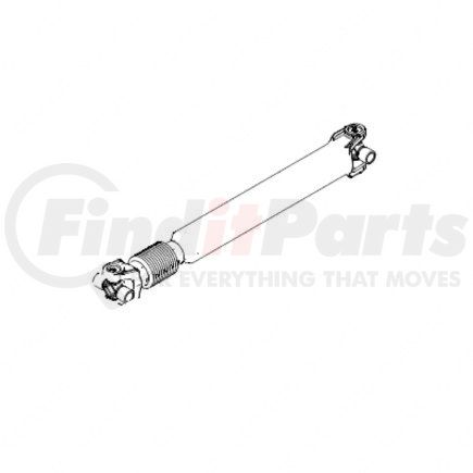 Freightliner A09-10749-662 Drive Shaft - Assembly, SPL100XS, Inboard, Midship, 66.50 in.