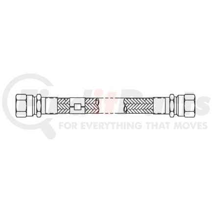 Freightliner A1211593130 Air Brake Compressor Discharge Hose - Material