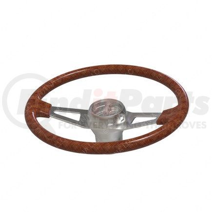 Freightliner A1414568002 Steering Wheel - Wood, Shadow Gray, 450 mm Dia.