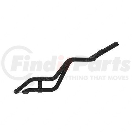 Freightliner A14-20580-000 Power Steering Hose Assembly - Steel, Black