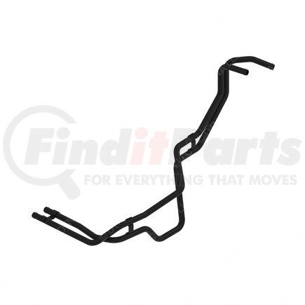 Freightliner A14-20691-000 Power Steering Hose Assembly - Steel, Black, 1.65 mm THK