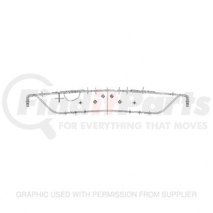 Freightliner A15-14852-004 Frame Crossmember - Painted