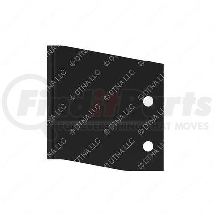 Freightliner A15-29801-001 Bumper Mounting Bracket - Right Side, Steel, Black, 7.95 mm THK