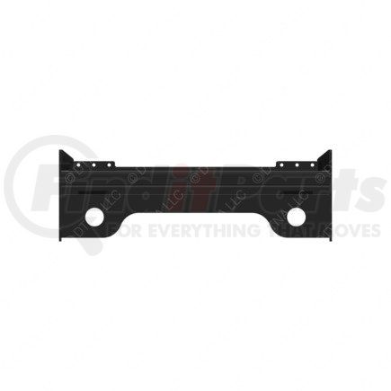 Freightliner A15-30072-000 Engine Mount Crossmember Support - Steel, Black, 712 mm x 184.66 mm, 6.35 mm THK