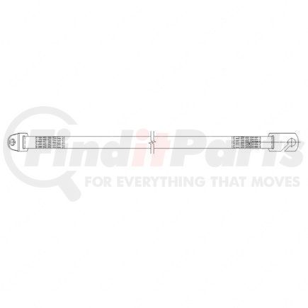 Freightliner A17-12259-001 Hood Restraint Cable - Black