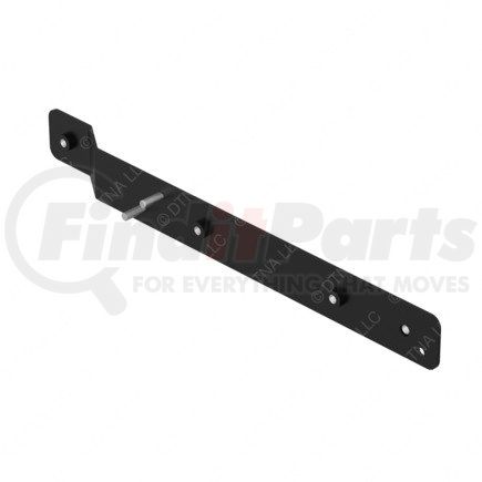 Freightliner A17-19732-000 Mud Flap Bracket - Steel, Black, 0.18 in. THK