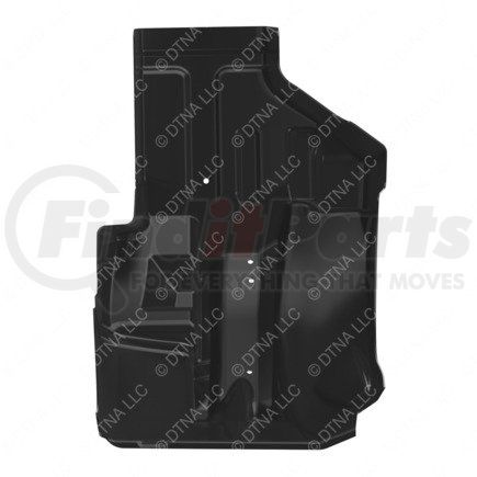 Freightliner A17-20277-000 Truck Quarter Fender - Polypropylene, Black, 1144.29 mm x 656.36 mm