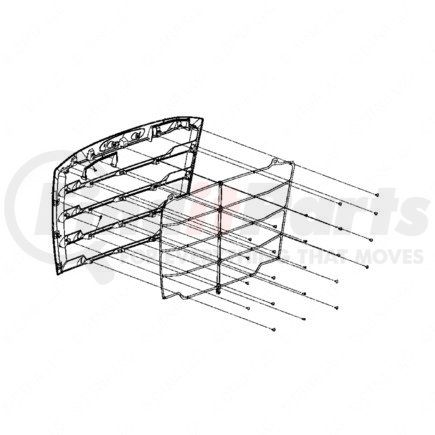 Freightliner A17-20832-008 Grille