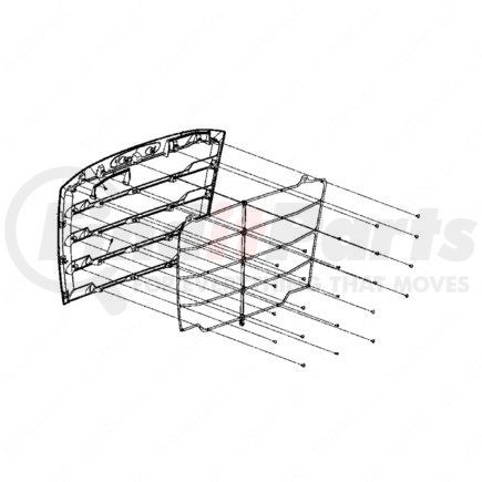 FREIGHTLINER A17-20832-008 - grille