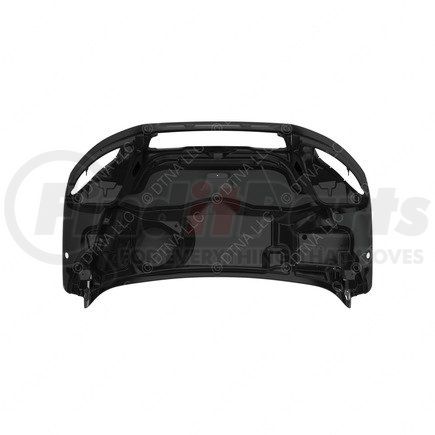 Freightliner A17-21151-084 Hood - 106, Dual Swing Arm Mirror, Raised, Bezel