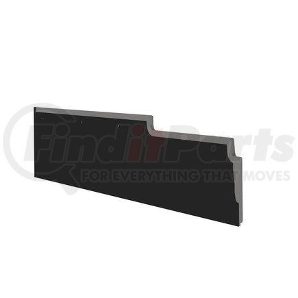 Freightliner A18-39797-403 Sleeper Side Panel Trim - Belt Line, without Upper Bunk, without Cabinet, Slate Gray, Fiber