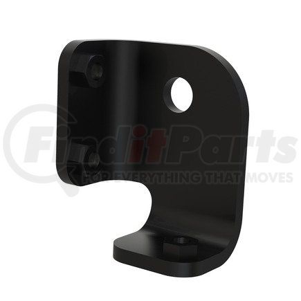 Freightliner A18-40019-001 Deployable Step Bracket - Right Side, Steel, 92.3 mm x 73 mm, 6.35 mm THK