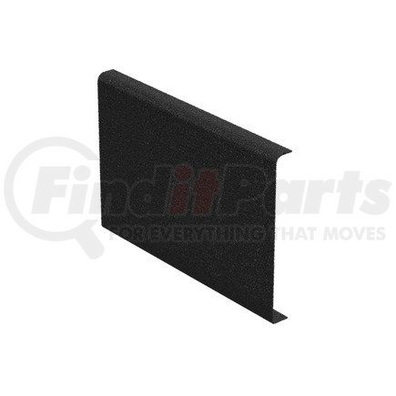 Freightliner A18-48065-001 Floor Mat - Polyvinyl Chloride, Black