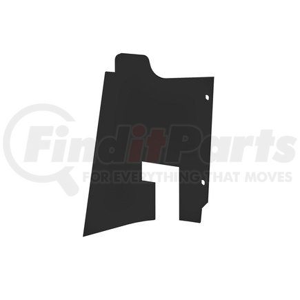 FREIGHTLINER A18-49044-000 - interior upholstery kit - right side, graphite black, 430.5 mm x 308.7 mm | upholstery, cab, front, right hand drive, cowl