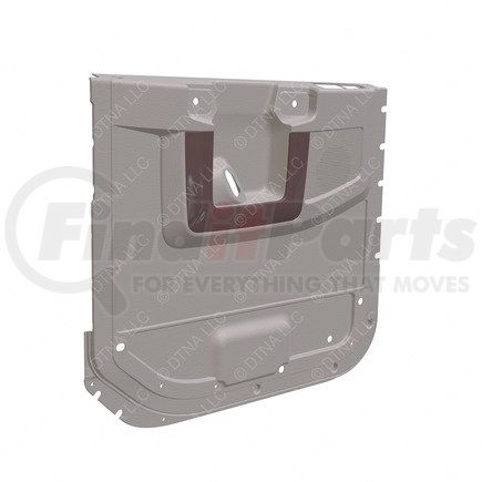 Freightliner A18-62216-004 Door Interior Trim Panel - Left Side, ABS, Slate Gray, 891.7 mm x 834.7 mm