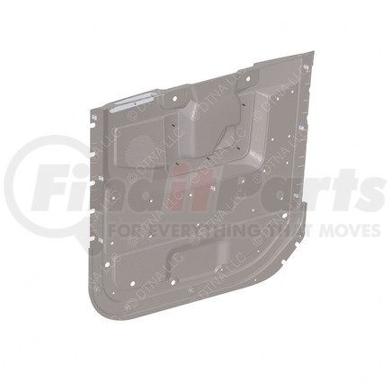 Freightliner A18-62216-124 Door Interior Trim Panel - Left Side, ABS, Tumbleweed, 891.7 mm x 834.8 mm