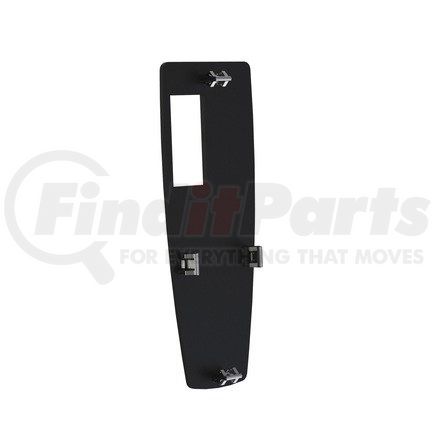 Freightliner A18-63072-301 Door Switch Trim Panel - ABS, Laser Black, 160.6 mm x 59.8 mm, 3 mm THK