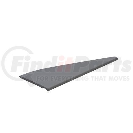 Freightliner A18-63720-000 Door Interior Trim Panel Cap - Left Side, ABS, Gray, 293.9 mm x 87.3 mm
