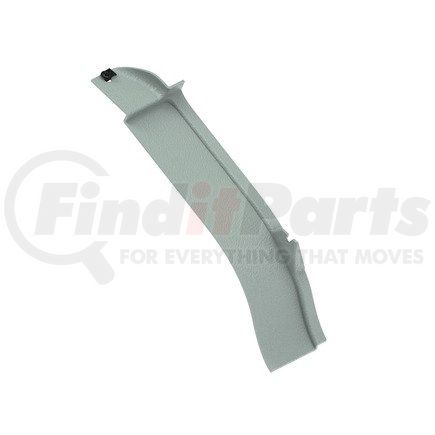 Freightliner A18-63751-000 Dashboard Cover - Right Side, Polycarbonate/ABS, Slate Gray, 14.29 in. x 3.85 in.