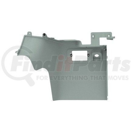 Freightliner A18-63753-000 Dashboard Cover - Right Side, Polycarbonate/ABS, Slate Gray, 21.89 in. x 17.87 in.