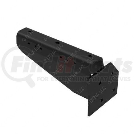 Freightliner A18-63966-002 Fender Outrigger Bracket - Left Side, Steel, Black, 7.93 mm THK