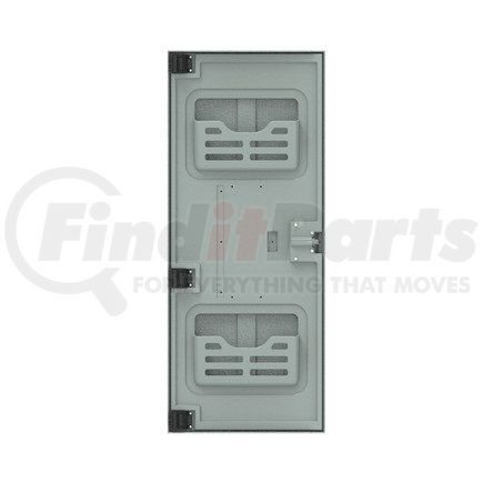 Freightliner A18-64235-004 Sleeper Cabinet Door - Left Side, Thermoplastic Olefin, Slate Gray, 1058 mm x 437.3 mm