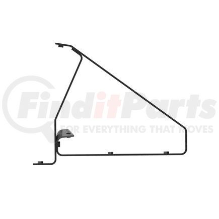 Freightliner A18-67476-000 Cowl Bracket - Left Side, Steel, Black, 0.19 in. THK