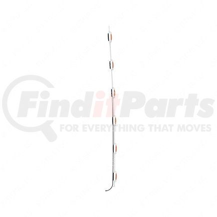 Freightliner A18-68004-003 Side Skirt - Polished, 1162.1 mm x 88.9 mm, 0.91 mm THK